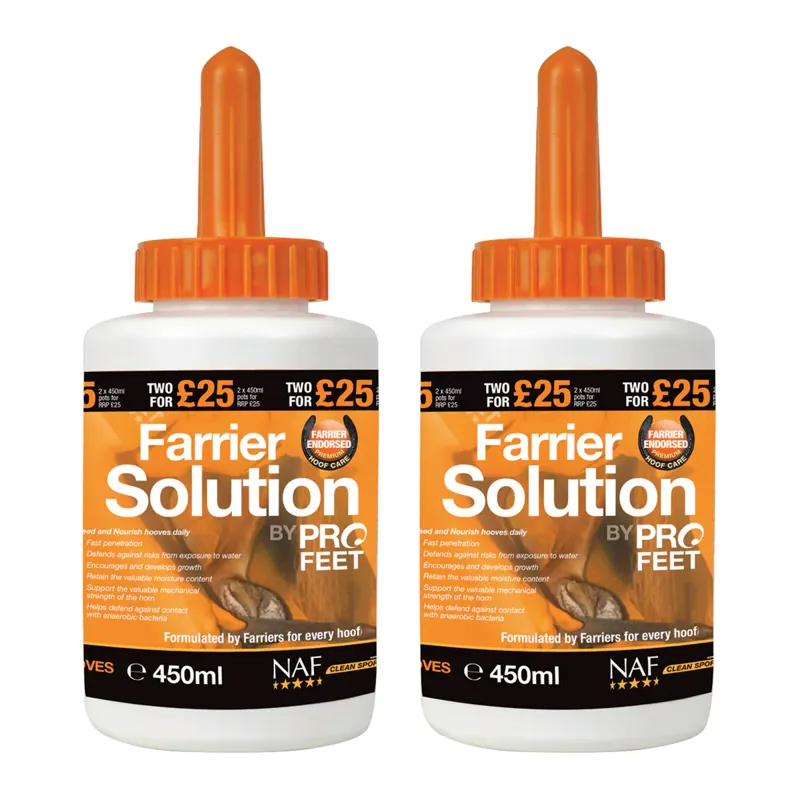 NAF Farrier Solution 450ml - 2 Pack Offer